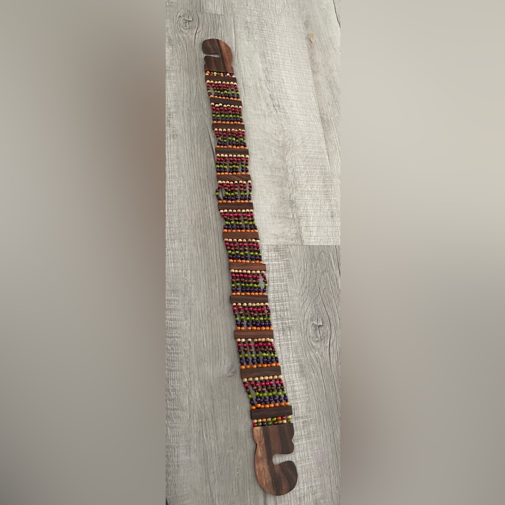 Boho Beaded Belt- Made in Asheville